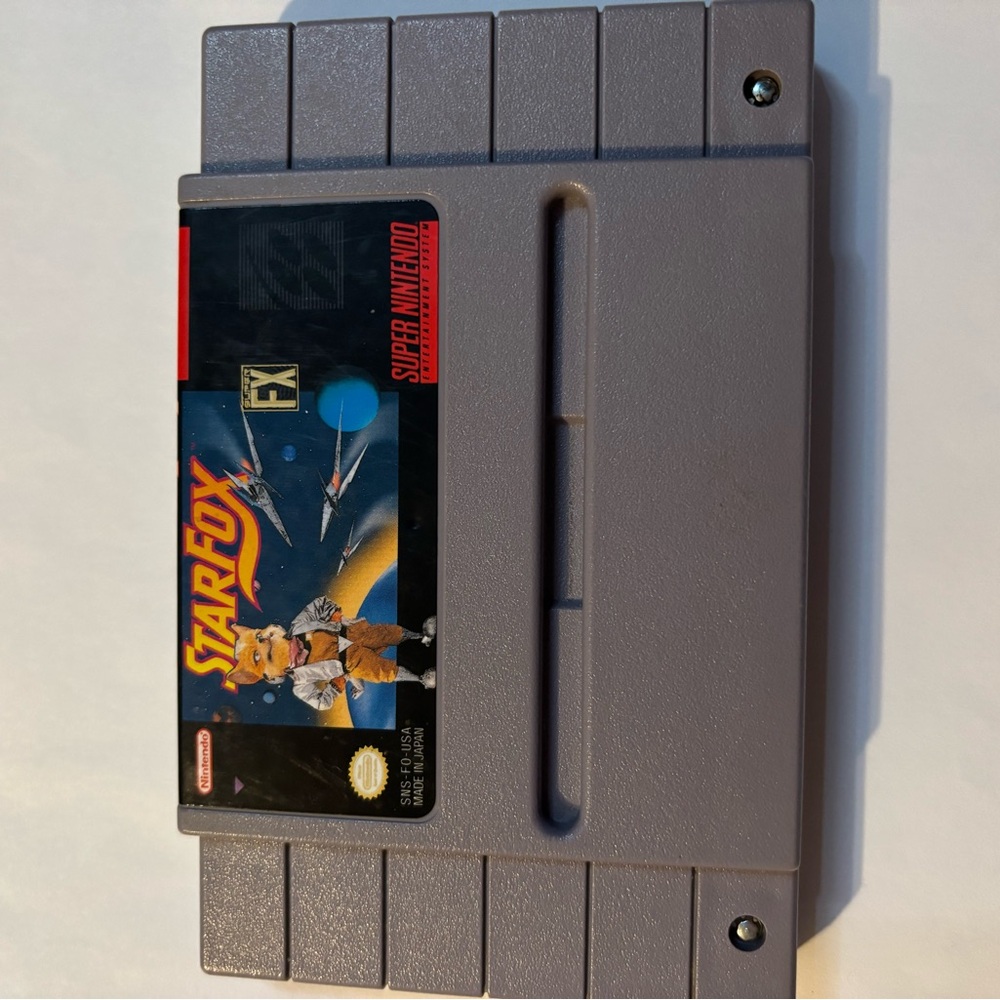 Super Nintendo Star Fox Game Cartridge Tested Working - Picture 2 of 6